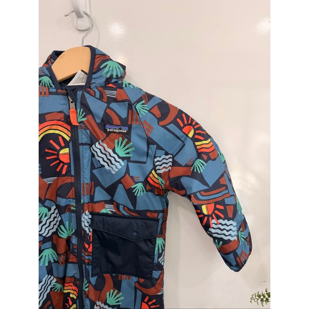 Patagonia Baby Snow Suit One Piece 18-24M Print - Picture 2 of 9